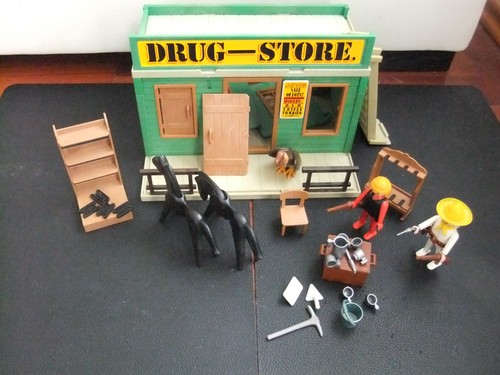 Vintage set playmobil drug - set,,