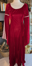 Karnevall Fasching Kleid ROT