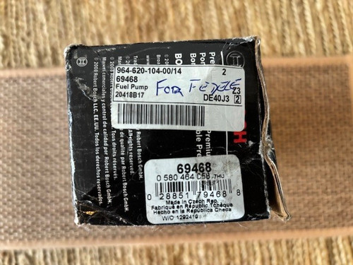 Electric fuel pump new bosch - fuel, pump-new