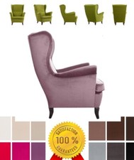 % FERNSEHSESSEL OHRESSESSEL CHIPPENDALE LOOK SAMT TV SESSEL POLSTERSESSEL FARBEN