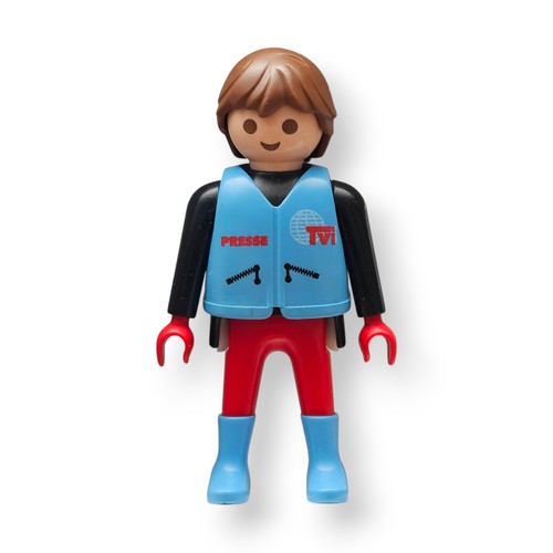 Playmobil figur reporter mann - figur,