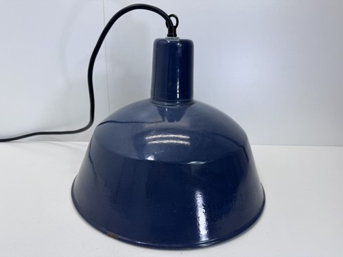 Alte fabriklampe emaille lampe - alte,