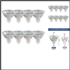 8 Stück MR16 GU5 20W 12V