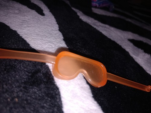 Barbie skibrille orange - barbie,