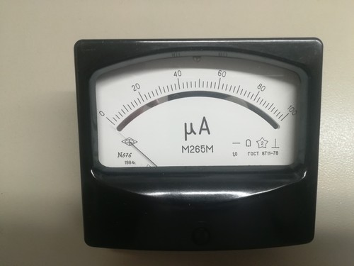 Tube tester 100 μa - tube,