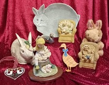 9 Tierfiguren aus Giessmasse