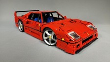 Original Lego Technic / Technik Ferrari F40 MOC Mit Bauanleitung.