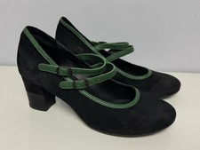 Arche Pumps Spangen Nubuk Gr