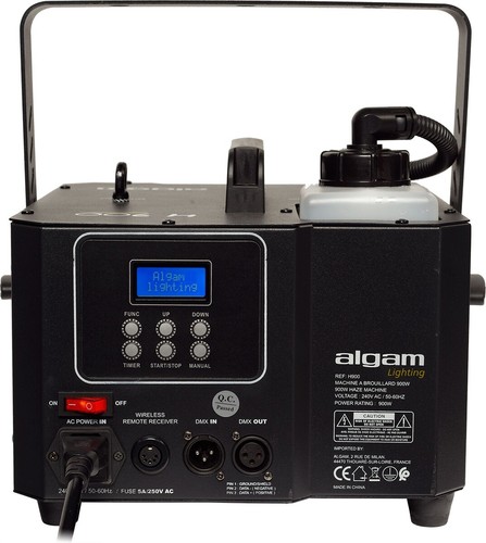 Algam h900 dmx hazer 900watt - h900,