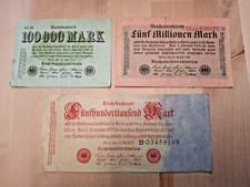 Geldscheine Inflation 1923