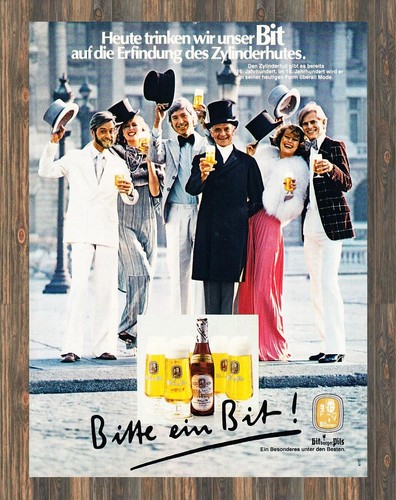 Bitburger pils bitte ein - -,