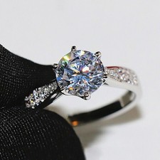 Massiver 14k weißgold 30ct - 14k, 2,30ct