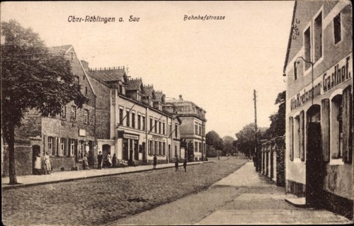 Oberröblingen röblingen - ak,