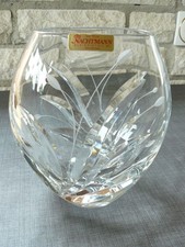 Vase aus Kristall  Nachtmann  Dekor Fleurie Bleikristall geschliffen
