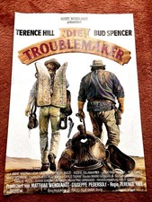 Die Troublemaker Kinoplakat Poster A1, GEROLLT, Terence Hill, Bud Spencer