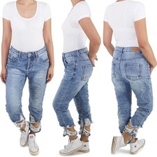 Damen Baggy Mom Fit Hose