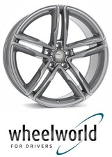 4x Wheelworld WH11 8,5X19 5/112 ET30 Daytona Grau lackiert