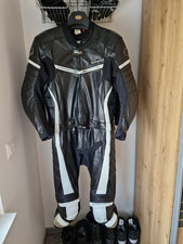 Held Spire Gr. 28 Herren Lederkombi Motorrad Zweiteiler Sport schwarz-weiß