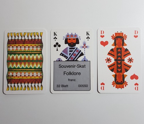 Ddr skatkarte folklore - ddr,