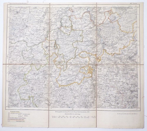 Deutsches reich landkarte - deutsches,
