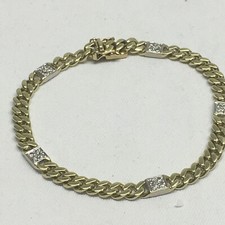 Panzerarmband gold 585 massiv - panzerarmband,