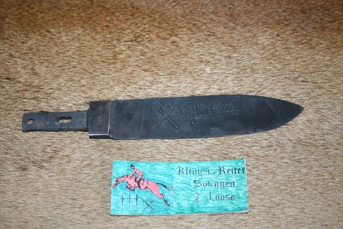 Klingenrohling solingen - klingenrohling,
