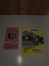 Bosch Batterien Bücher 2x