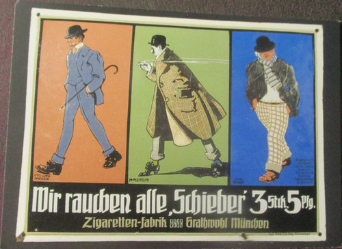 Zigaretten fabrik - ak,