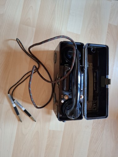 Militärisches feldtelefon - feldtelefon, tp