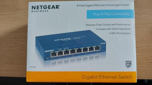 Netgear gs108ge port gigabit - netgear,