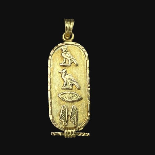 Vintage 14k gold ägyptische - gold,