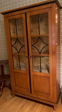 Biedermeier Vitrinenschrank