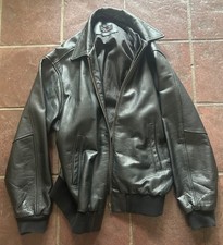 Herren Lederjacke schwarz