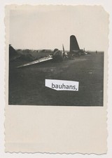 Foto Flugzeug, Kriegsschrott