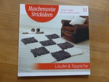 Maschenweise Strickideen 32 Läufer & Teppiche Handarbeiten Stricken Filzen