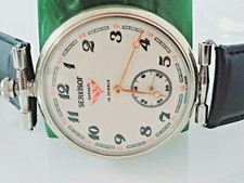 Serkisof 18 Jewels Türkiye Demiryolu Mechanische Herren Armbanduhr