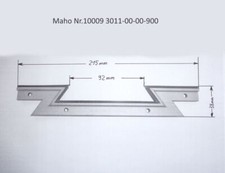 Abstreifer Maho Y MH600 (L1-215 L2-92 H-38)