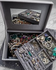 Schmuck Konvolut + Schatulle