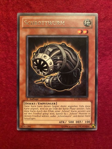 Schrottwurm - yu-gi-oh!,