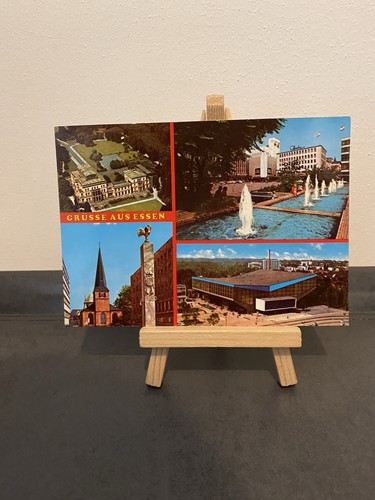 Vintage postkarte grüße - vintage, aus