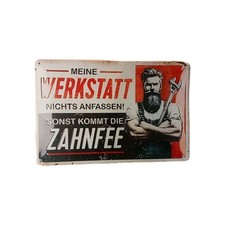 Schild  "Meine Werkstatt