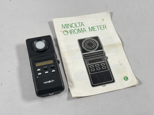 Minolta chroma meter - minolta,