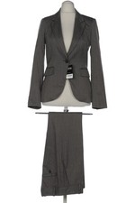 ZARA Anzug Damen Kostüm Set Zweiteiler Gr. S Grau #mk1gxn7
