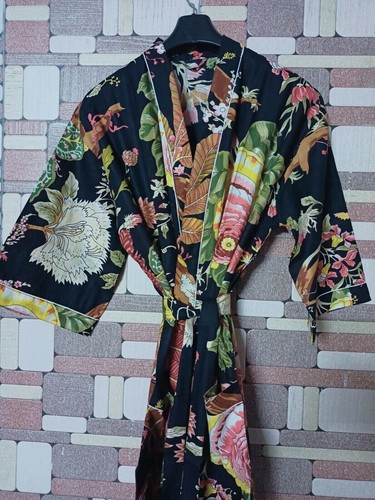 Langer kimono baumwolle - langer,