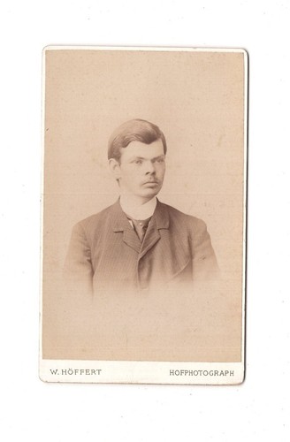 Cdv foto herrenportrait - cdv, /