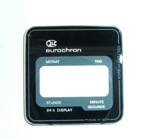 Ruhla eurochron lcd quartz - eurochron,