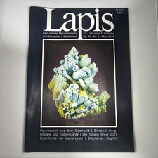 Lapis Mineralien-Magazin Jahr 2015 Monat 3 Zeitschrift