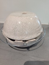 Teelichtofen, Tischofen, Kaminofen, Keramik, Weihnachten