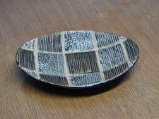 Keramik Schale Schwarz Weiß