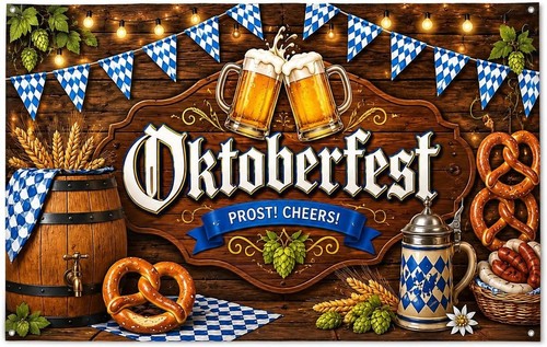 Oktoberfest deko banner - oktoberfest,